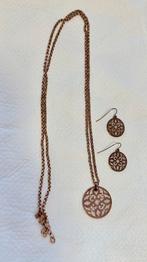 Victoria juweel set ketting met oorbellen, Handtassen en Accessoires, Ophalen, Zo goed als nieuw