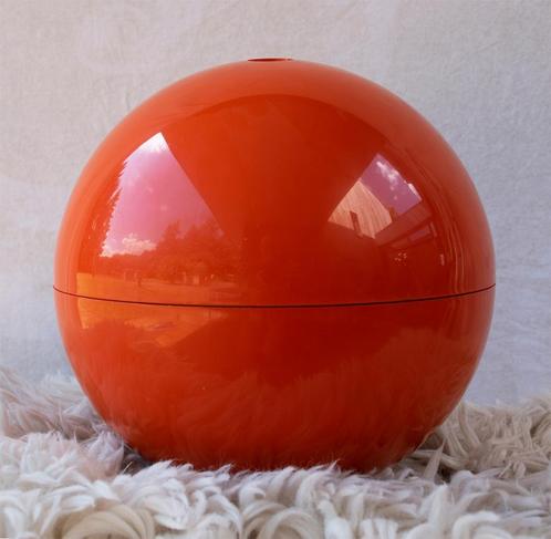 Vintage bowlingbal ijsemmer, Lamotte, 1970s, Huis en Inrichting, Woonaccessoires | Overige, Gebruikt, Ophalen of Verzenden