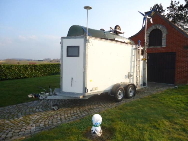 Remorque de camping Ifor Williams BV125, Animaux & Accessoires, Chevaux & Poneys | Semi-remorques & Remorques, Comme neuf, Autres types