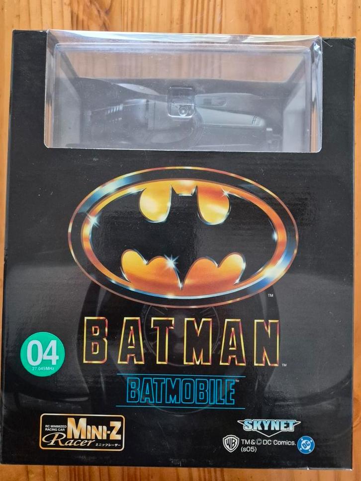 Zeldzame oude RC Batman Batmobile. Kyosho & Skynet. Mini-Z, Verzamelen, Retro, Ophalen of Verzenden