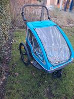 Yepp duo fietskar, Fietsen en Brommers, Ophalen, Yepp (Thule), Opvouwbaar, Zo goed als nieuw