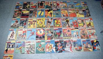 Collectie 51 tijdschriften Kuifje 1950 Stripboeken beschikbaar voor biedingen
