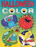 Halloween color : Kleur-& en doe-boek voor kids va +/- 5 jr, Ophalen of Verzenden, Gebruikt, Puzzelen