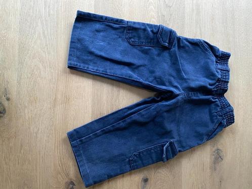 blauwe stoffen broek maat 116, Kinderen en Baby's, Kinderkleding | Maat 116, Gebruikt, Jongen, Broek, Ophalen of Verzenden