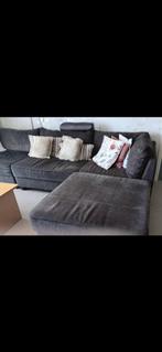 Mooie zetel in L, Huis en Inrichting, Zetels | Complete zithoeken, Ophalen, Zo goed als nieuw, Stof