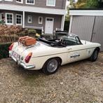 MG B 1971, Auto's, B, Zwart, Cabriolet, Wit