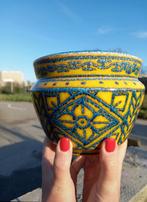 RARE Alessio Tasca Mancioli Raymor Yellow Turquoise Italian, Ophalen of Verzenden