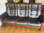 Stressless bank, Ophalen, Driepersoons, Zo goed als nieuw, Rechte bank