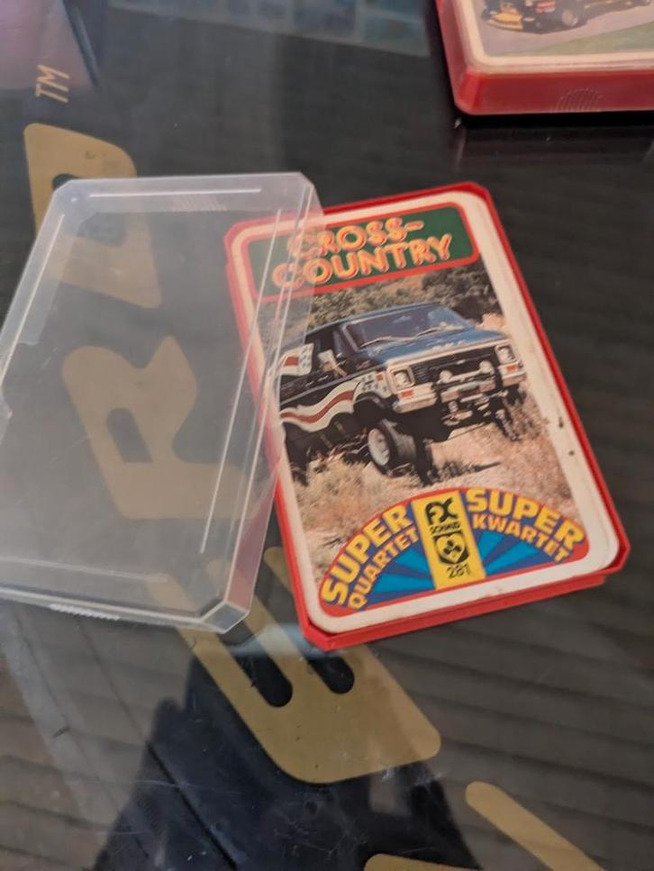 Vintage kaartspellen Cars 1970, Hobby en Vrije tijd, Verzamelkaartspellen | Overige, Zo goed als nieuw, Ophalen