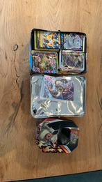 Pokemon kaarten + 2 dozen + boekje, Hobby en Vrije tijd, Verzamelkaartspellen | Pokémon, Ophalen, Gebruikt