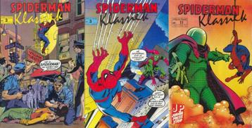 Spiderman Klassiek: 3 comic strips beschikbaar voor biedingen