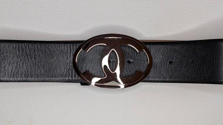 Chanel leren riem, Kleding | Dames, Riemen en Ceinturen, Gedragen, Heupriem, Ophalen of Verzenden