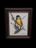 Schilderij KOOLMEESJE Sign. VERBOECKHOVEN., Enlèvement ou Envoi