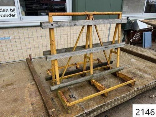 2146. Glasbok / kozijnbok / rek / transportrek, Doe-het-zelf en Bouw, Glas en Ramen, Gebruikt, Ophalen
