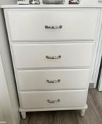 Commode blanche, Huis en Inrichting, Kasten | Ladekasten, Ophalen, Gebruikt