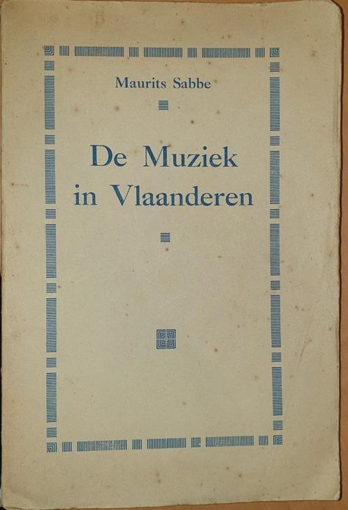 De muziek in Vlaanderen, Livres, Musique, Utilisé, Autres sujets/thèmes, Enlèvement ou Envoi