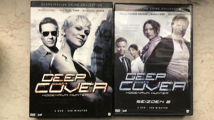 Deep cover - dvd box seizoen 1&2, Cd's en Dvd's, Dvd's | Tv en Series, Gebruikt, Thriller, Boxset, Vanaf 16 jaar, Ophalen of Verzenden