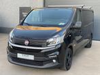 Fiat Talento L2-Dubbele cab. 6pl-airco-gps-mooi!-Garantie, Auto's, Bestelwagens en Lichte vracht, 89 kW, 0 kg, Zwart, Bedrijf