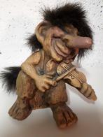 2 Nyform Trolls handmade in Norway, Collections, Jouets miniatures, Comme neuf, Enlèvement