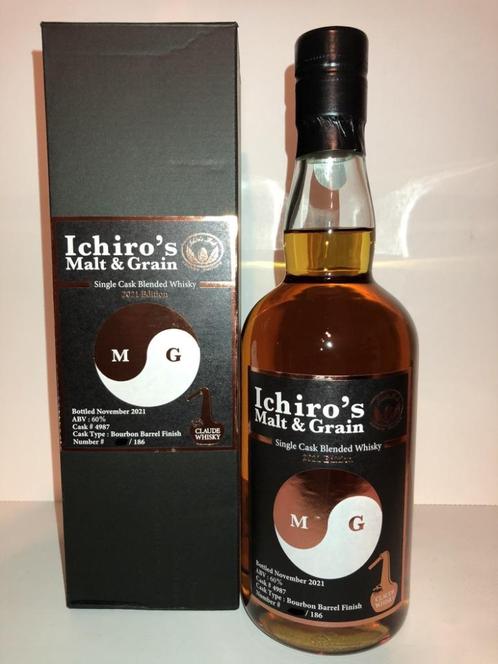 Chichibu ichiro’s malt -Claude whisky- limited Edition, Verzamelen, Wijnen, Nieuw, Overige typen, Overige gebieden, Vol, Ophalen