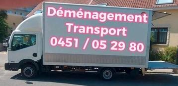 camion avec hayon23m3 ,déménagement,  transport