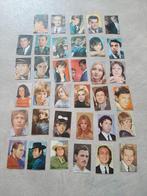 35 chromos acteurs sterren fotoprenten Victoria chocolade, Ophalen of Verzenden, 1960 tot 1980, Zo goed als nieuw