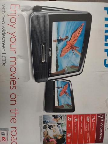 Philips 2 dvd spelers auto  beschikbaar voor biedingen