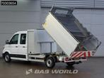 Volkswagen Crafter 140pk Dubbel Cabine Kipper Snipperbak Hog, Auto's, Gebruikt, Euro 6, 4 cilinders, Volkswagen