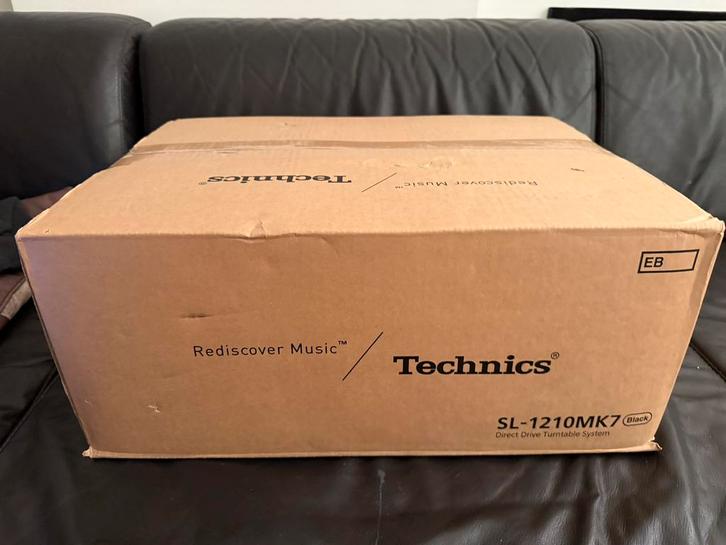 Technics sl 1210 mk7, Audio, Tv en Foto, Platenspelers, Nieuw, Platenspeler, Technics, Pitch-regelaar, Ophalen of Verzenden