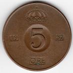 Suède : 5 Öre 1957 KM#822 Ref 12266, Timbres & Monnaies, Monnaies | Europe | Monnaies non-euro, Enlèvement ou Envoi, Monnaie en vrac