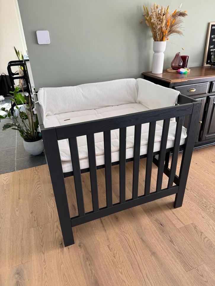 Complete babyset: Antraciet park met accessoires, Kinderen en Baby's, Babyparken, Zo goed als nieuw, Vierkant, Ophalen