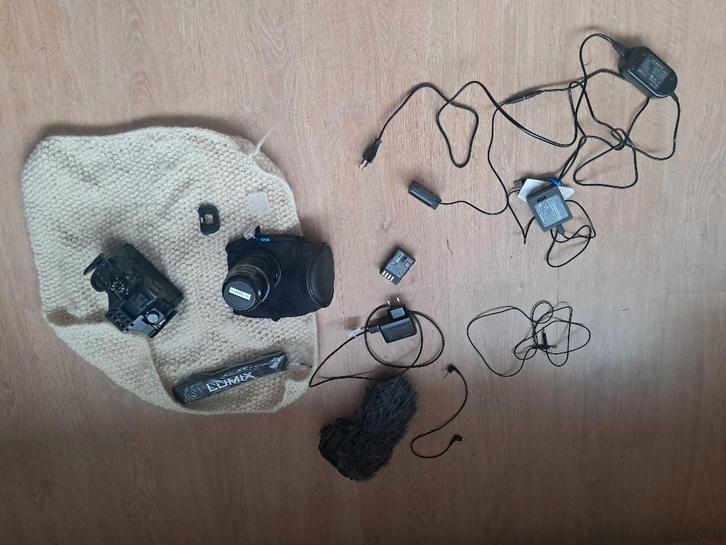 Caméra Panasonic GH5S + accessoires, Audio, Tv en Foto, Actiecamera's, Zo goed als nieuw, Overige merken, Ophalen