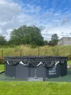 Ensemble piscine Intex Graphite Panel Ø 478 x 124 cm rond, Gebruikt, Rond, 300 cm of meer, Ophalen