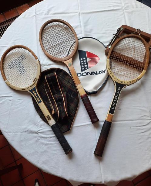 VINTAGE tennisrackets, Sport en Fitness, Tennis, Gebruikt, Racket, Overige merken, Ophalen