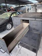 Metalen ladenkast, Huis en Inrichting, Stoffering | Vloerbedekking, Ophalen, Gebruikt, Zwart