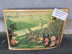 Didactische wandplaat Guldensporenslag, Antiek en Kunst, Ophalen