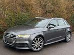 Audi A3 Sportback 2.0 TFSI+NAVI+CAMERA+VIRTUAL+SIEGES RS, Cuir, Argent ou Gris, Euro 6, Entreprise