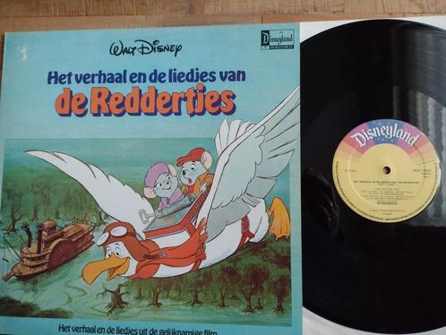 LP WALT DISNEY: DE REDDERTJES (1980) DISNEYLAND, CD & DVD, Vinyles | Néerlandophone, Utilisé, Autres genres, 12 pouces, Enlèvement ou Envoi