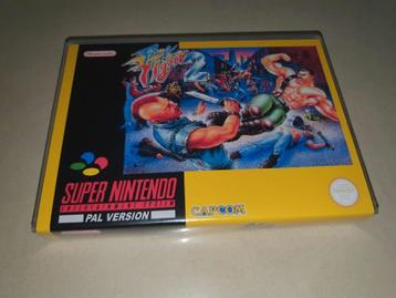 Final Fight 2 SNES Game Case, Envoi, Comme neuf