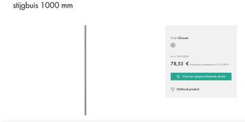 Axor Stijgbuis 100cm 96743000 beschikbaar voor biedingen