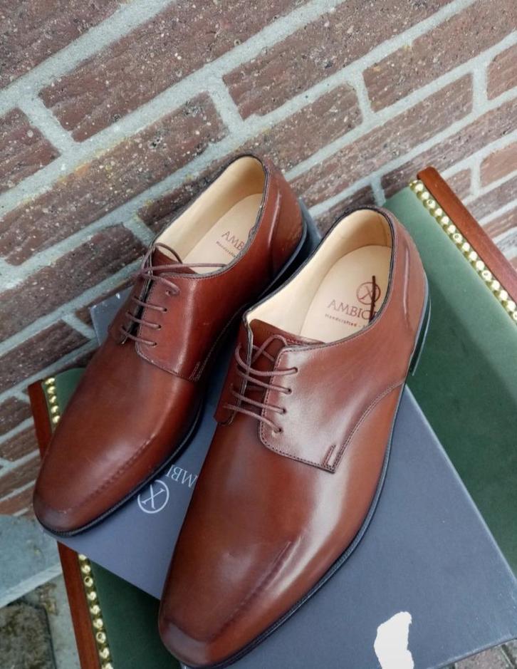 Heren schoenen Ambiorix Mt40,5, Kleding | Heren, Schoenen, Nieuw, Veterschoenen, Bruin, Ophalen of Verzenden