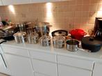 Lot de casseroles et poêles parfait état mrq SIGG induct, Huis en Inrichting, Keuken | Potten en Pannen, Zo goed als nieuw, Ophalen