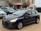 Renault Clio 1.5 dCi 223.316km 2017, Auto's, Voorwielaandrijving, 4 cilinders, Leder en Stof, Zwart