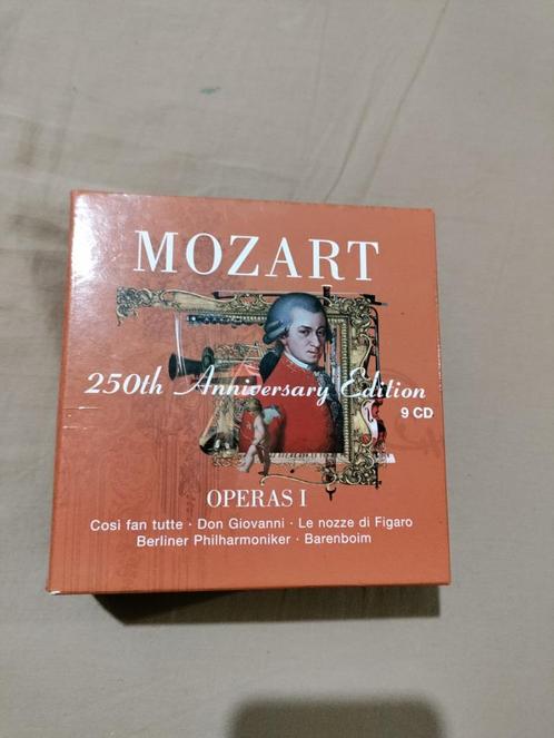 Mozart 250th Anniversary Edition: Operas I  9 CD, CD & DVD, CD | Classique, Comme neuf, Opéra ou Opérette, Avec livret, Coffret