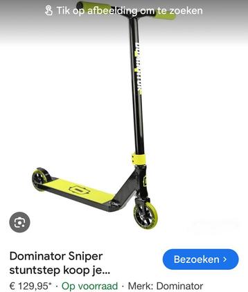 Nieuwe stunt step Dominator Sniper beschikbaar voor biedingen