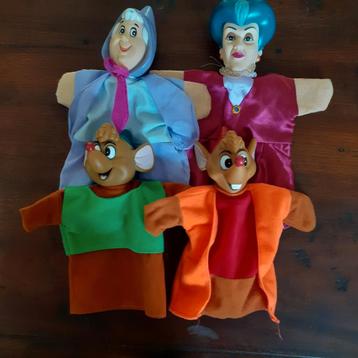 Assepoester handpoppen poppenkastpoppen Disney, Enlèvement ou Envoi, Comme neuf