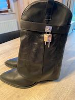 Zwarte laarzen/laarzen van imitatieleer maat 41, Kleding | Dames, Ophalen, Hoge laarzen, Zwart, Zo goed als nieuw