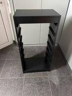 Ikea speelgoedkast - 2 lades 2 bakken - goeie staat - zwart, Huis en Inrichting, Ophalen, Zo goed als nieuw