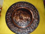Déco Grande Assiette à suspendre en cuivre Ø 59cm, Antiek en Kunst, Antiek | Brons en Koper, Ophalen, Koper
