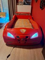 Autobed, Kinderen en Baby's, Kinderkamer | Bedden, Ophalen, Zo goed als nieuw, Lattenbodem